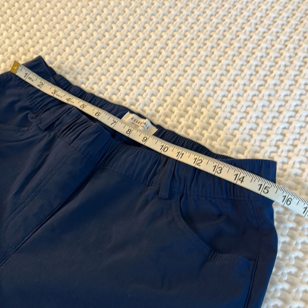 Navy French Peddle Pants/Capris size XL - Picture 9 of 9
